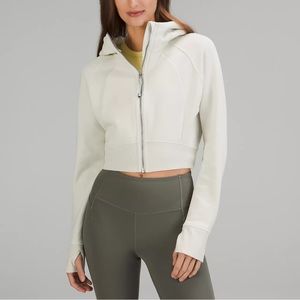 Lululemon Scuba Full-Zip Cropped Hoodie Size 4